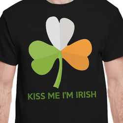 Kiss Me I'm Irish T-Shirt - Black - Large