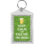 Kiss Me I'm Irish Bling Keychain (Personalized)