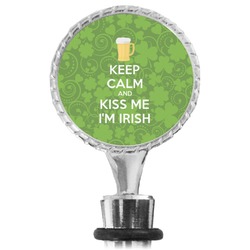 Kiss Me I'm Irish Wine Bottle Stopper (Personalized)