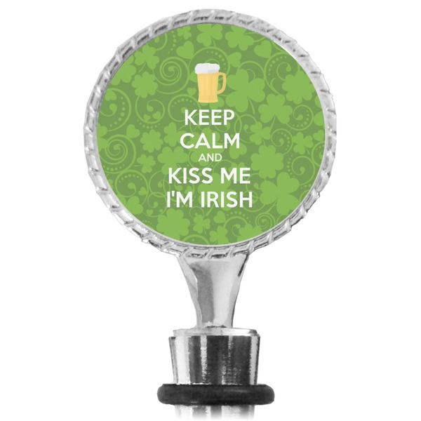 Kiss Me I'm Irish Bottle Stopper Main View