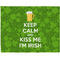 Kiss Me I'm Irish Woven Fabric Placemat - Twill