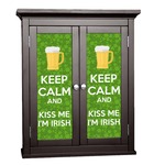 Kiss Me I'm Irish Cabinet Decal - Large (Personalized)