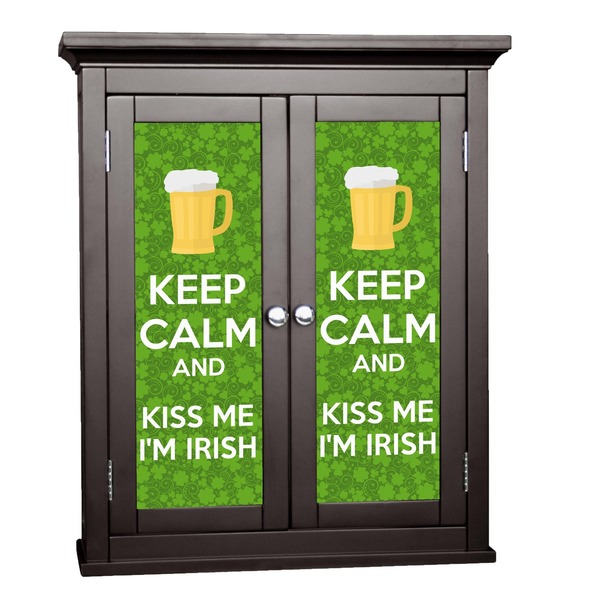 Custom Kiss Me I'm Irish Cabinet Decal - Small (Personalized)