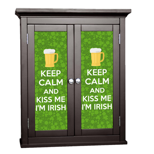 Custom Kiss Me I'm Irish Cabinet Decal - Custom Size (Personalized)