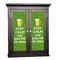Kiss Me I'm Irish Cabinet Decal - Custom Size (Personalized)