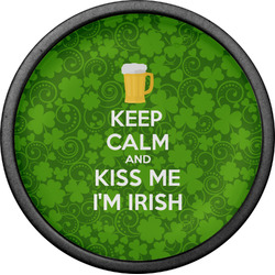 Kiss Me I'm Irish Cabinet Knob (Black) (Personalized)