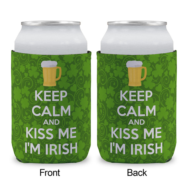 Kiss Me I'm Irish Can Sleeve - APPROVAL (single)