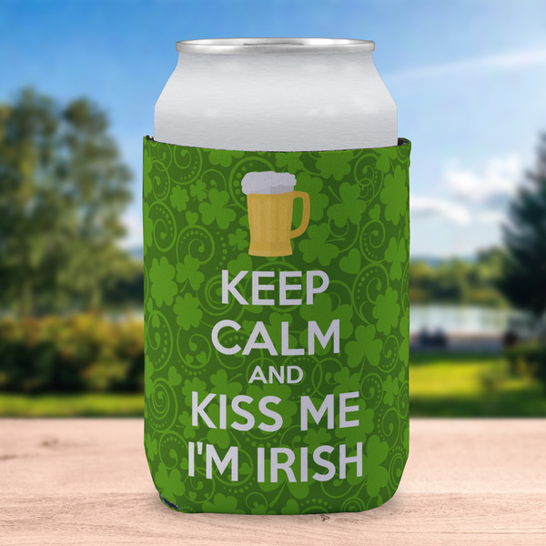 Kiss Me I'm Irish Can Sleeve - LIFESTYLE (single)