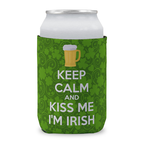 Kiss Me I'm Irish Can Sleeve