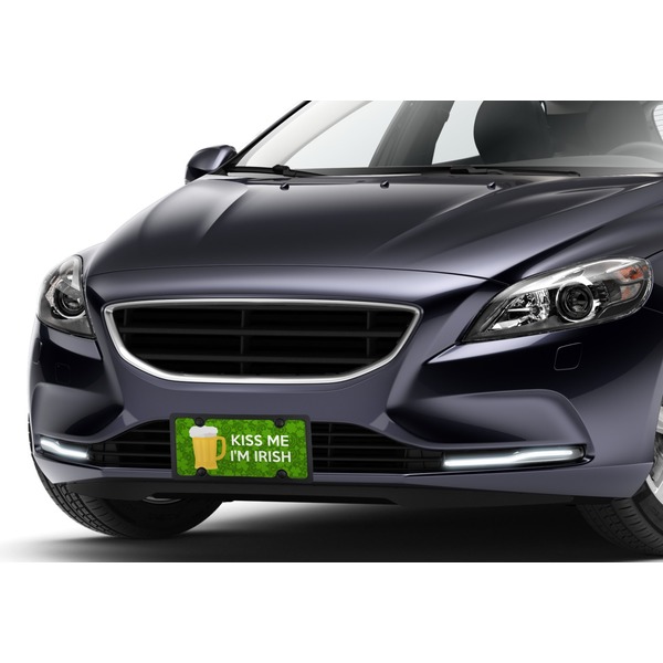 Kiss Me I'm Irish Car License Plate Lifestyle