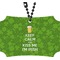 Kiss Me I'm Irish Rear View Mirror Ornament (Personalized)