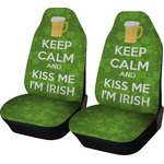 Kiss Me I'm Irish Car Seat Covers (Set of Two) (Personalized)