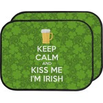 Kiss Me I'm Irish Car Floor Mats (Back Seat) (Personalized)