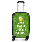 Kiss Me I'm Irish Suitcase - 20" Carry On (Personalized)