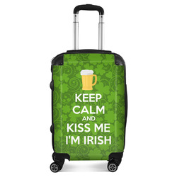 Kiss Me I'm Irish Suitcase (Personalized)