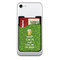Kiss Me I'm Irish 2-in-1 Cell Phone Credit Card Holder & Screen Cleaner (Personalized)