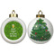 Kiss Me I'm Irish Ceramic Christmas Ornament - X-Mas Tree (APPROVAL)