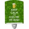 Kiss Me I'm Irish Ceramic Night Light (Personalized)