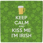 Kiss Me I'm Irish Ceramic Tile Hot Pad (Personalized)