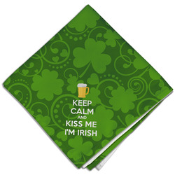 Kiss Me I'm Irish Cloth Dinner Napkin - Single
