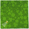 Kiss Me I'm Irish Cloth Napkins - Personalized Dinner (Full Open)