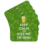 Kiss Me I'm Irish Cork Coaster - Set of 4