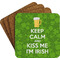Kiss Me I'm Irish Coaster Set (Personalized)