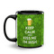 Kiss Me I'm Irish Coffee Mug - 11 oz - Black