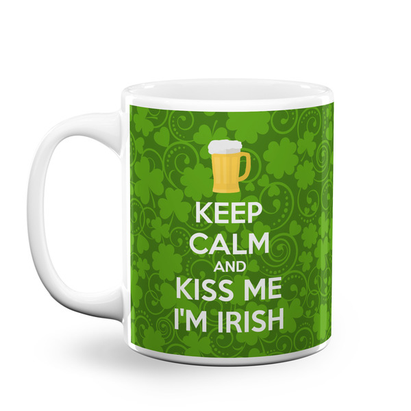 Custom Kiss Me I'm Irish Coffee Mug