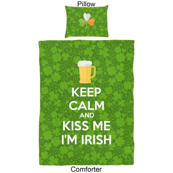 Kiss Me I'm Irish Comforter Set - Twin - Approval