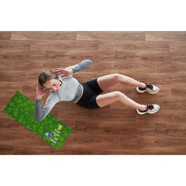 Kiss Me I'm Irish Cooling Towel- Lifestyle