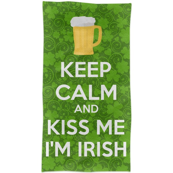 Kiss Me I'm Irish Crib Comforter/Quilt - Apvl