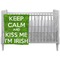 Kiss Me I'm Irish Crib Comforter / Quilt (Personalized)