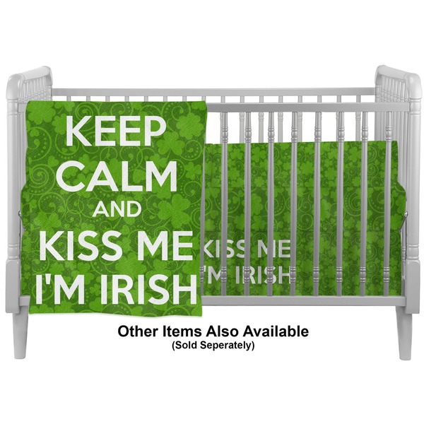 Kiss Me I'm Irish Crib - Profile Sold Seperately