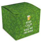 Kiss Me I'm Irish Cube Favor Gift Boxes