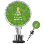 Kiss Me I'm Irish Wine Bottle Stopper (Personalized)