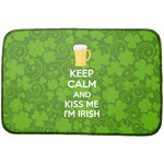 Kiss Me I'm Irish Dish Drying Mat (Personalized)