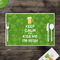 Kiss Me I'm Irish Disposable Paper Placemat - In Context