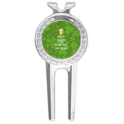 Kiss Me I'm Irish Golf Divot Tool & Ball Marker (Personalized)