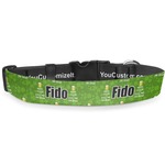 Kiss Me I'm Irish Deluxe Dog Collar (Personalized)