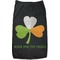 Kiss Me I'm Irish Black Pet Shirt - 3XL (Personalized)