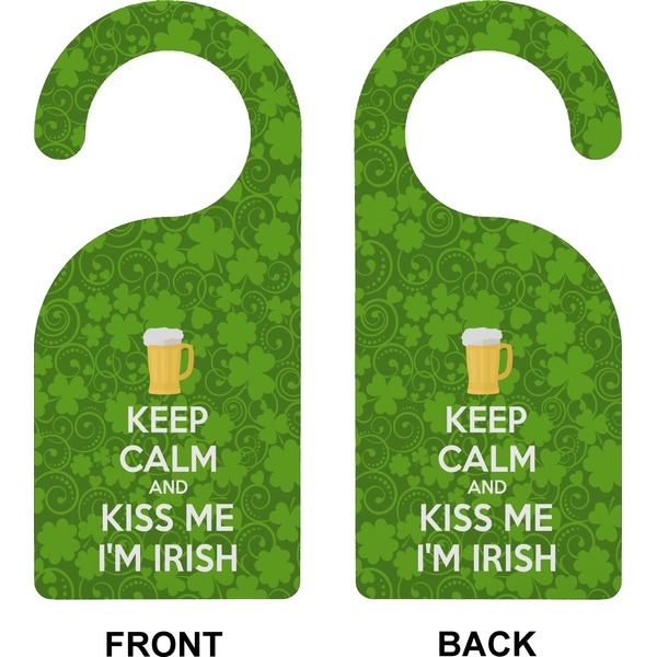 Kiss Me I'm Irish Door Hanger (Approval)