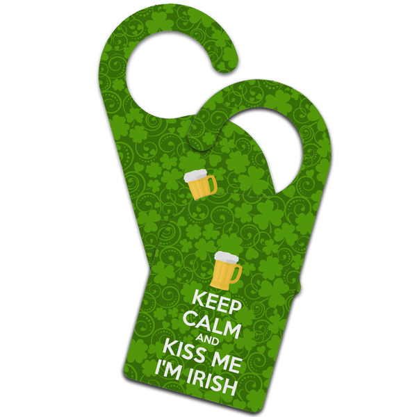 Kiss Me I'm Irish Door Hanger - MAIN