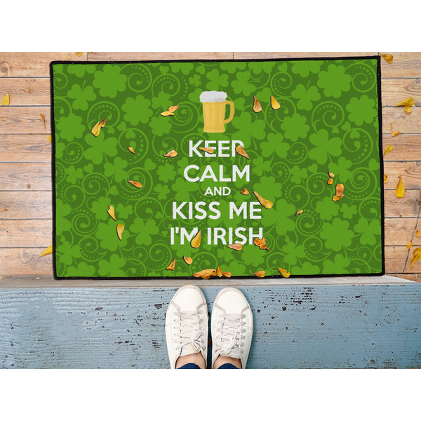 Kiss Me I'm Irish Door Mat - LIFESTYLE (Med)