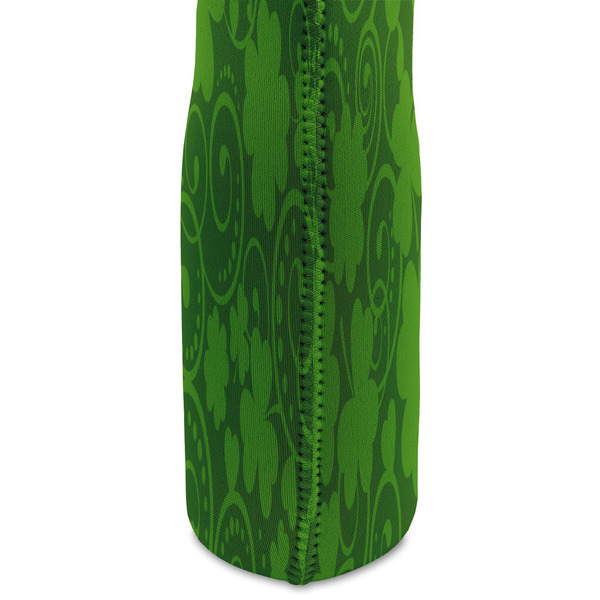 Kiss Me I'm Irish Double Wine Tote - DETAIL 2 (new)