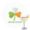 Kiss Me I'm Irish Drink Topper - Large - Single with Drink
