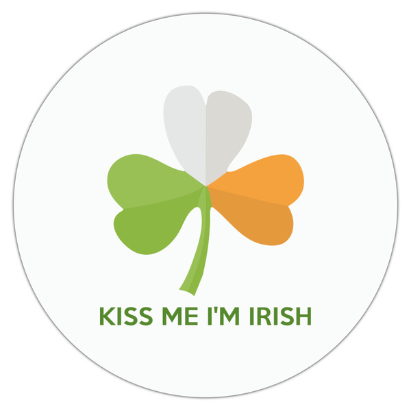 Kiss Me I'm Irish Drink Topper - Large - Single