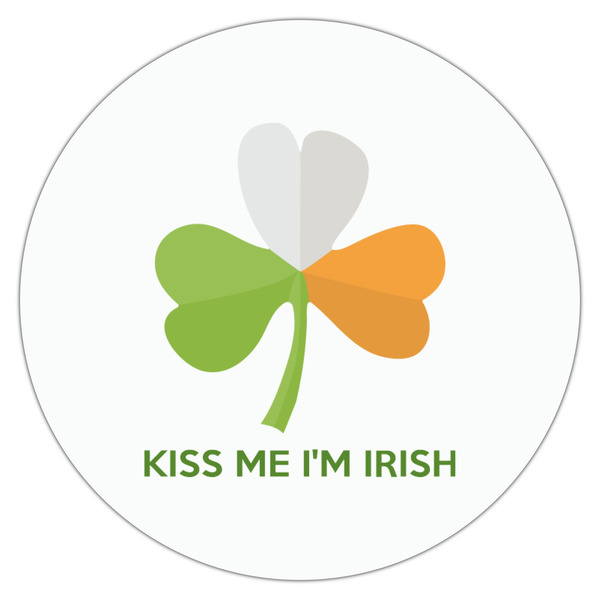 Kiss Me I'm Irish Drink Topper - Medium - Single