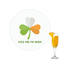 Kiss Me I'm Irish Drink Topper - Small - Single with Drink