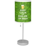 Kiss Me I'm Irish Lamp with Drum Shade